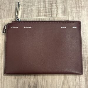 Proenza Schouler White Label Genuine Label Wristlet Change purse Genuine Leather